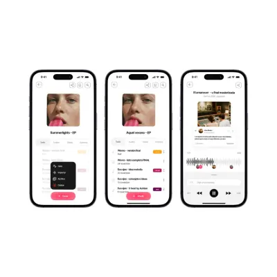 Organize your music by project with Zoundroom