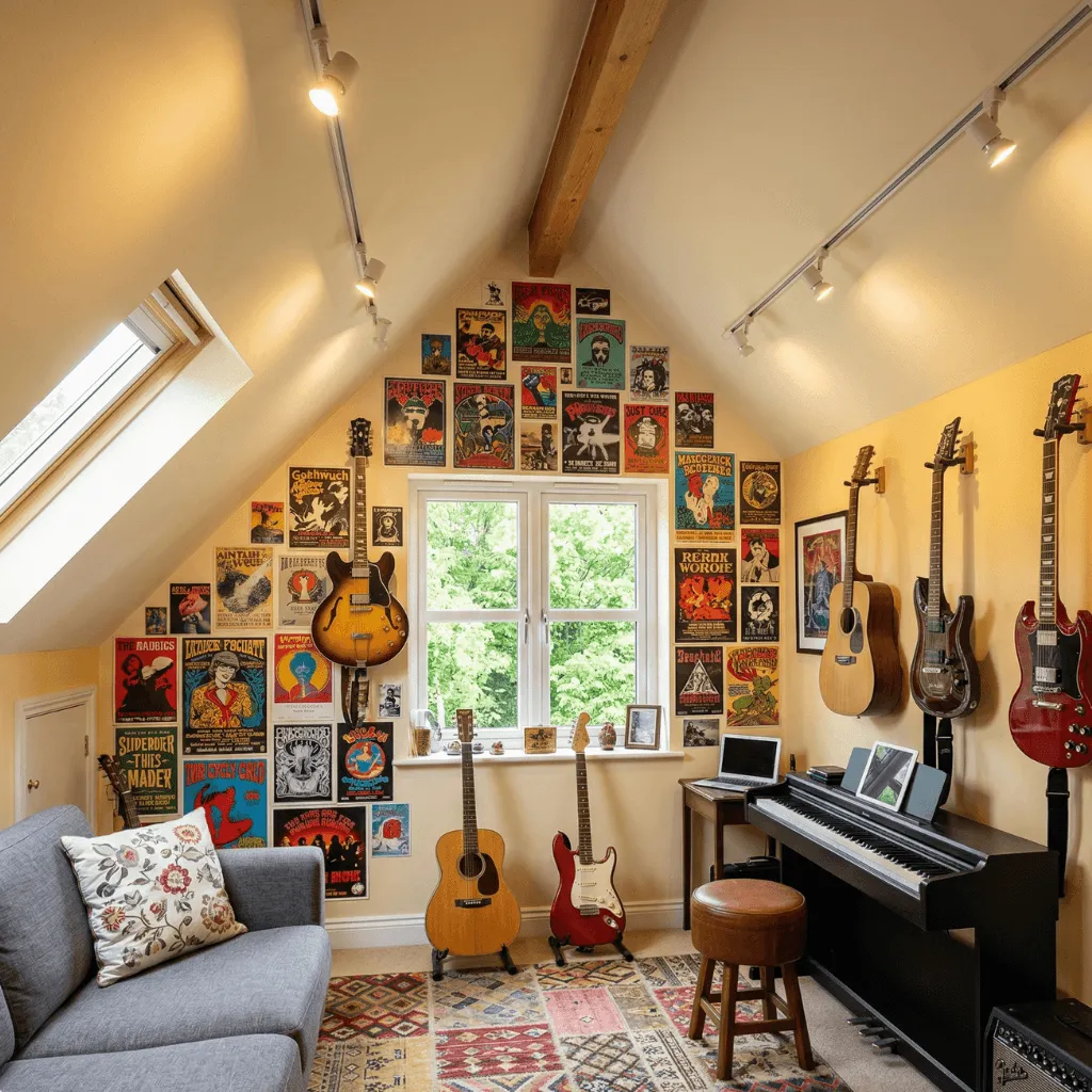 Hang your guitars and spark your creativity with a Zoundroom studio wall
