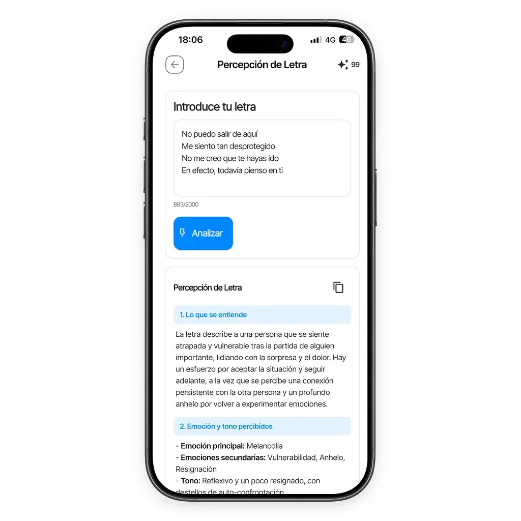 Funcionalitat de Percepció de Lletra dins de l'Assistent IA
