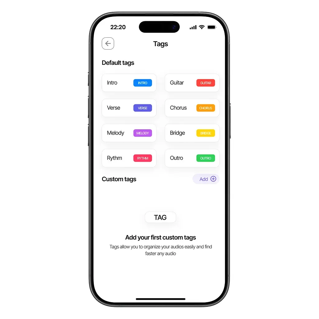 Edit audio tags for the Zoundroom app